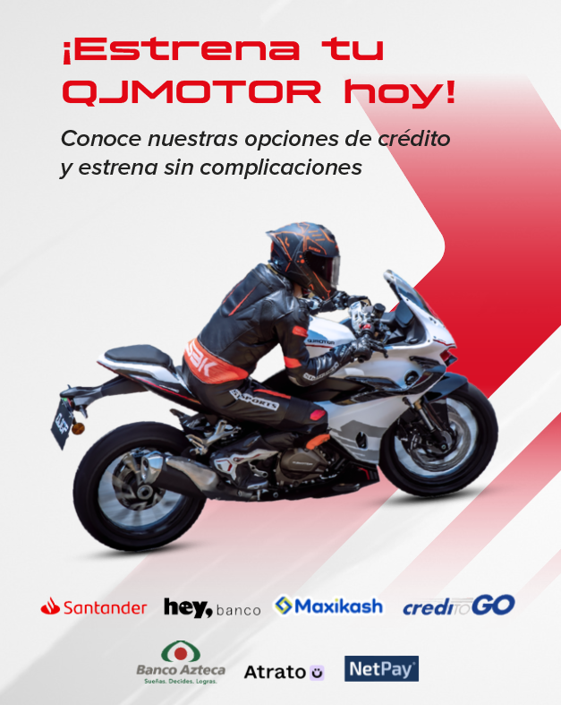 Banner: Estrena tu QJMOTOR hoy