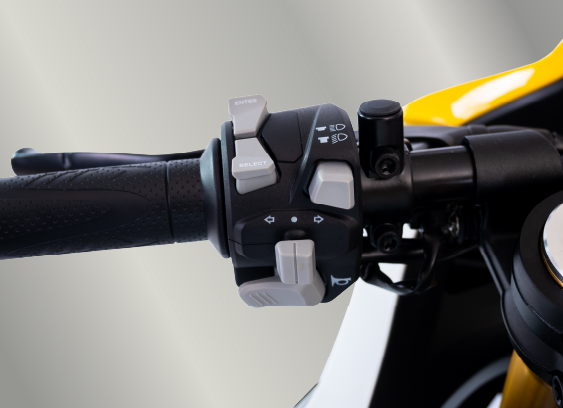 Mandos de control de la SRK 250 RS